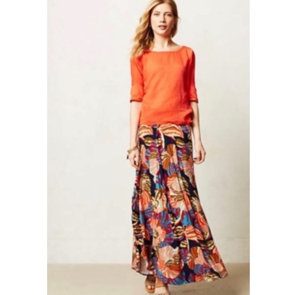 HD in Paris Tigridia Floral Maxi Skirt